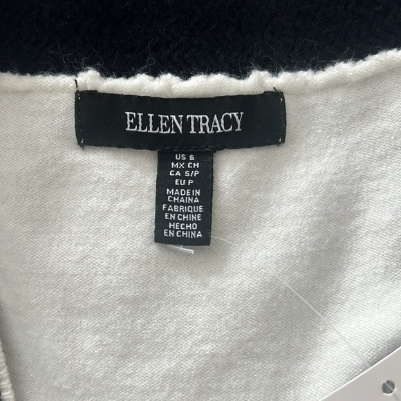 ELLEN TRACY COUPE DE VILLE SWEATER VEST RUE DE CAMBON VIBES - Picture 4 of 6